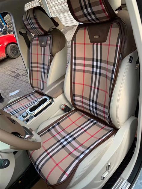 burberry print cotton fabric|Burberry fabric for car interior.